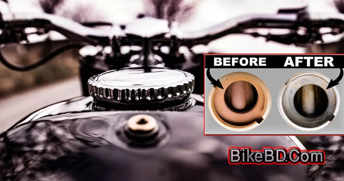 How To Flush And Clean A Motorcycle Fuel Tank?